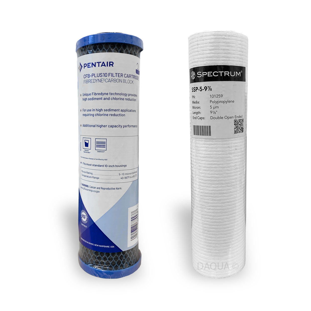 10 inch CFBPLUS10 and Sediment Filters